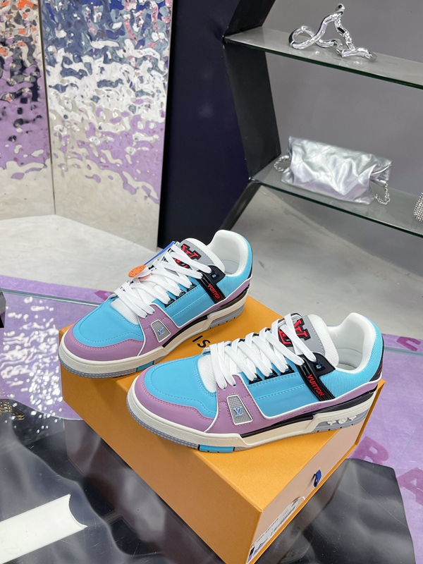 ルイヴィトン靴側面デザイン